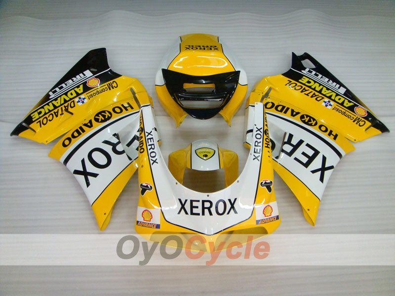 Injection Fairing kit for 94-98 Ducati 916 - Yellow, White, Black - Xerox #OYO87906200 Secondary image