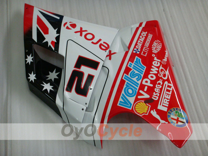 Injection Fairing kit for 94-98 Ducati 916 - Red, White, Black - Xerox #OYO87906201