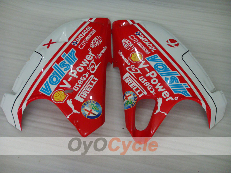 Injection Fairing kit for 94-98 Ducati 916 - Red, White, Black - Xerox #OYO87906201