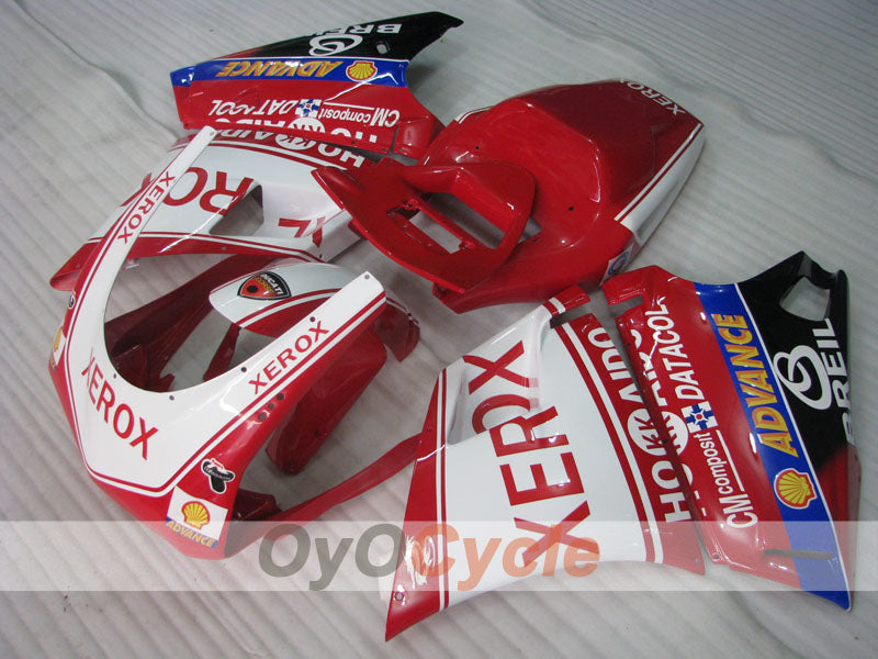 Injection Fairing kit for 94-98 Ducati 916 - Red, White, Black - Xerox #OYO87906202