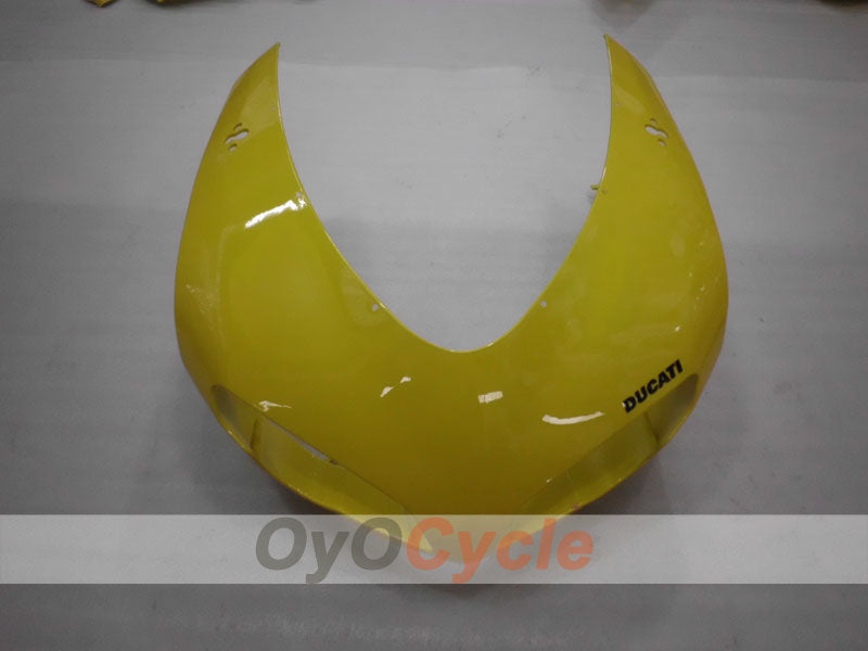 Injection Fairing kit for 08-13 Ducati 848 - Yellow - No sticker / decal, Factory Style #OYO87906203