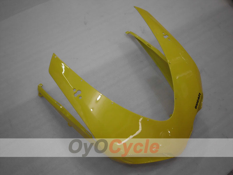 Injection Fairing kit for 08-13 Ducati 848 - Yellow - No sticker / decal, Factory Style #OYO87906203