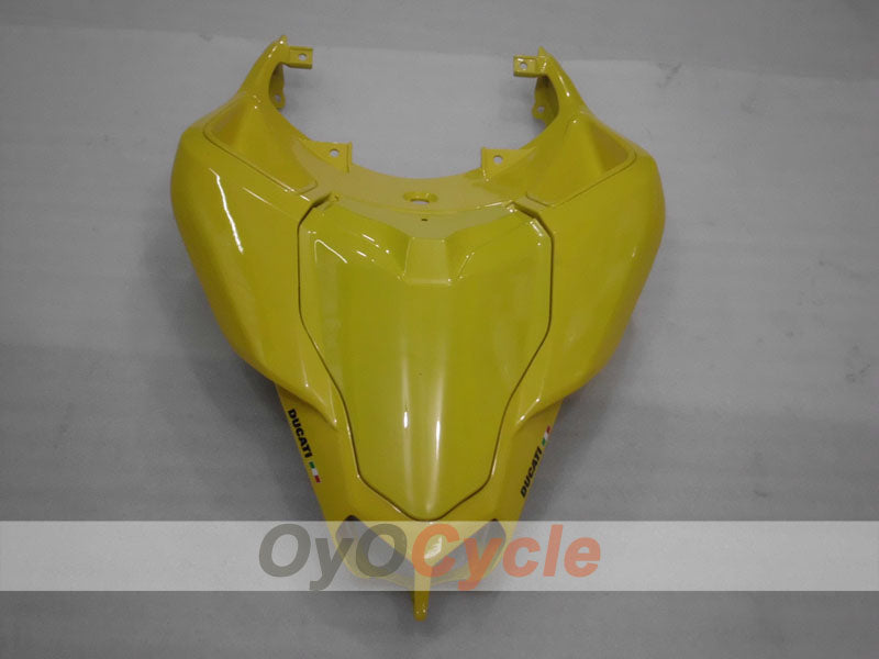Injection Fairing kit for 08-13 Ducati 848 - Yellow - No sticker / decal, Factory Style #OYO87906203