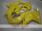 Injection Fairing kit for 08-13 Ducati 848 - Yellow - No sticker / decal, Factory Style #OYO87906203