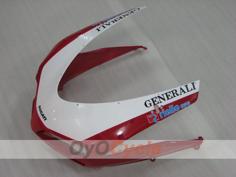 Injection Fairing kit for 08-13 Ducati 848 - Red, White, Black - Factory Style #OYO87906204
