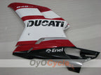 Injection Fairing kit for 08-13 Ducati 848 - Red, White, Black - Factory Style #OYO87906204