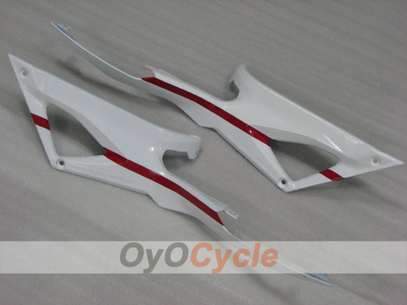 Injection Fairing kit for 08-13 Ducati 848 - Red, White, Black - Factory Style #OYO87906204