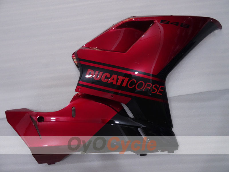 Left & Right Side Fairing For Ducati 08-13 848 #OYO87914237 Secondary image