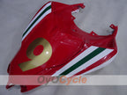 Injection Fairing kit for 08-13 Ducati 848 - Red, White - PIRELLI #OYO87906206