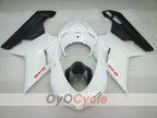 Injection Fairing kit for 08-13 Ducati 848 - White, Black - Factory Style #OYO87906217