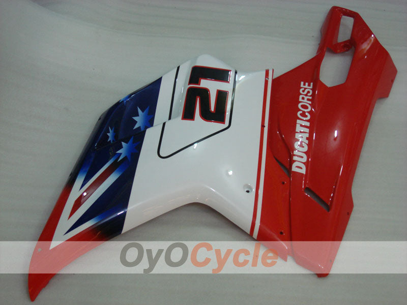 Left & Right Side Fairing For Ducati 07-09 1098 #OYO87914367 Secondary image