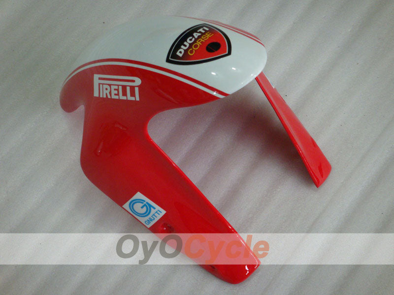 Injection Fairing kit for 07-09 Ducati 1098 - Red, White - Xerox #OYO87906239