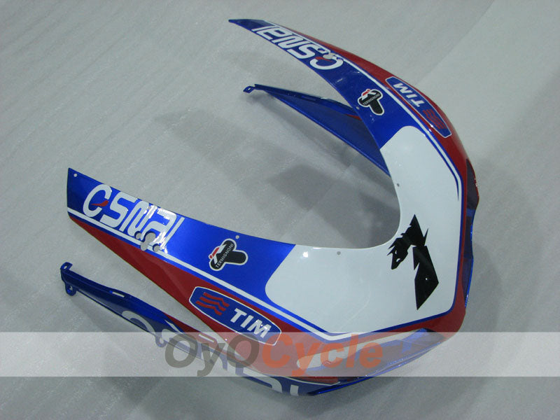 Injection Fairing kit for 09-11 Ducati 1198 - Blue, White - Factory Style #OYO87906258