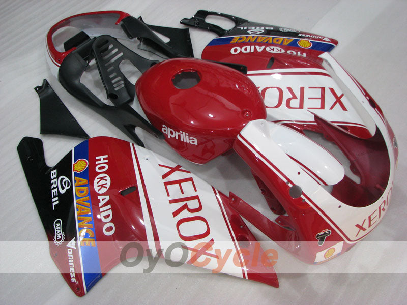 Fairing kit for 01-05 Aprilia RS125 - Red, White - Xerox #OYO87906269 Main image
