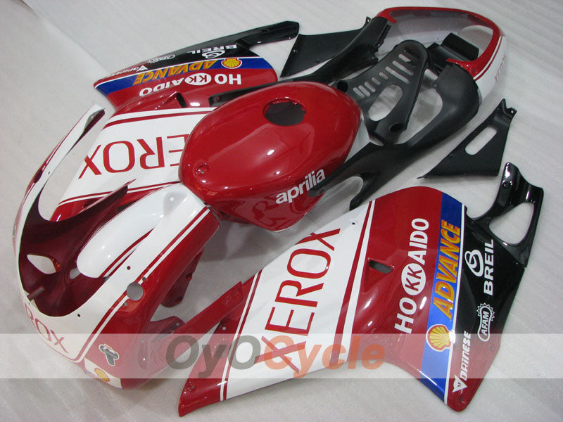 Fairing kit for 01-05 Aprilia RS125 - Red, White - Xerox #OYO87906269 Secondary image
