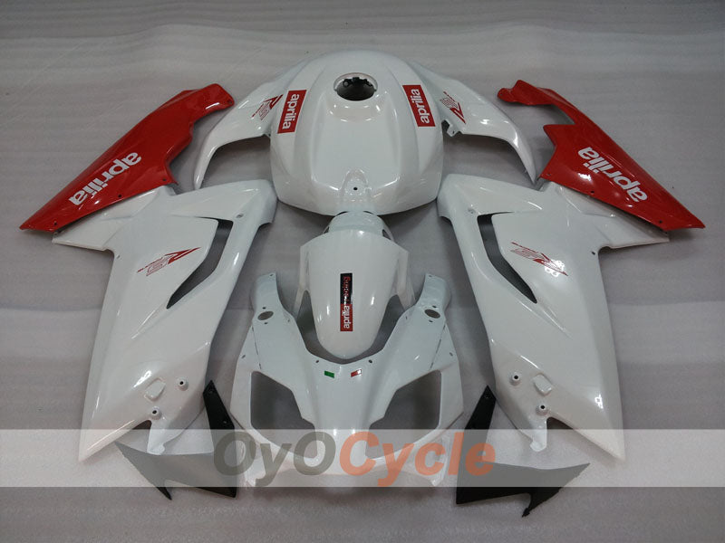 Fairing kit for 06-10 Aprilia RS125 - Red, White - Factory Style #OYO87906276 Secondary image