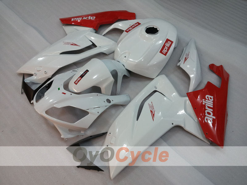 Fairing kit for 06-10 Aprilia RS125 - Red, White - Factory Style #OYO87906276 Main image