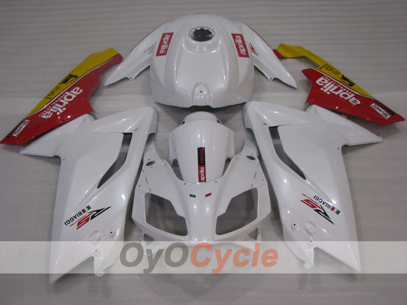 Fairing kit for 06-10 Aprilia RS125 - Red, White - Factory Style #OYO87906278