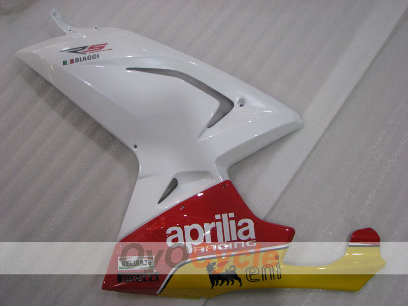 Fairing kit for 06-10 Aprilia RS125 - Red, White - Factory Style #OYO87906278
