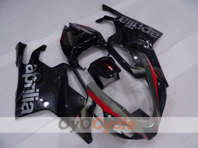 Fairing kit for 03-06 Aprilia RSV1000R - Black, Grey, Matte - Factory Style #OYO87906297