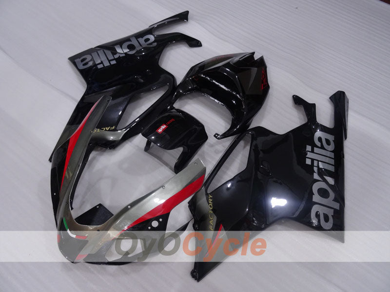 Fairing kit for 03-06 Aprilia RSV1000R - Black, Grey, Matte - Factory Style #OYO87906297