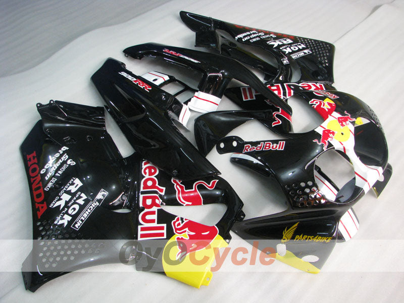 Fairing kit for 92-93 CBR900RR - Black - Red Bull #OYO87906334 Main image