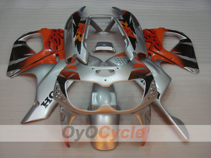 Fairing kit for 94-95 CBR900RR - Orange, Silver - Factory Style #OYO87906337 Secondary image