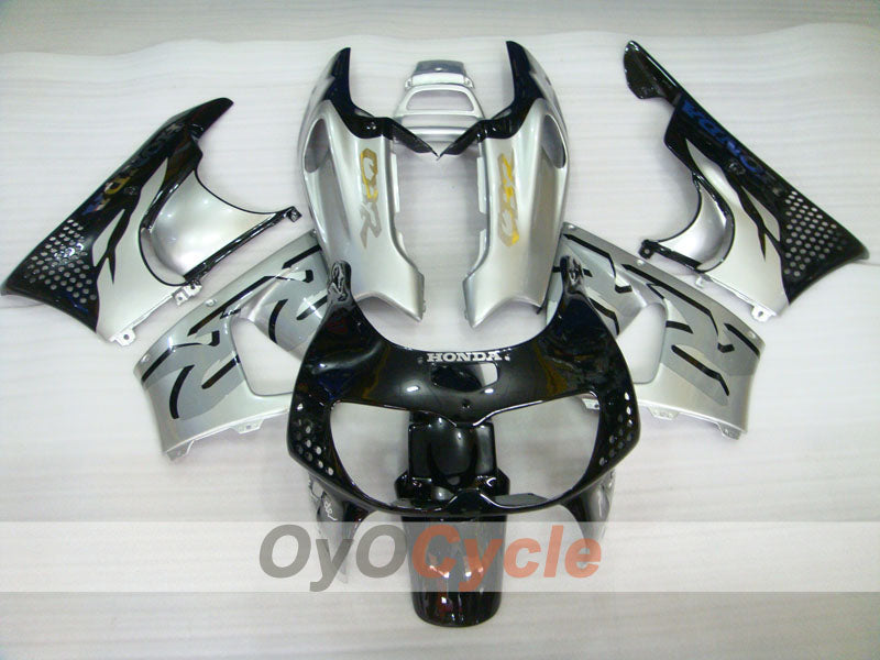 Fairing kit for 94-95 CBR900RR - Black, Silver - Factory Style #OYO87906340 Secondary image