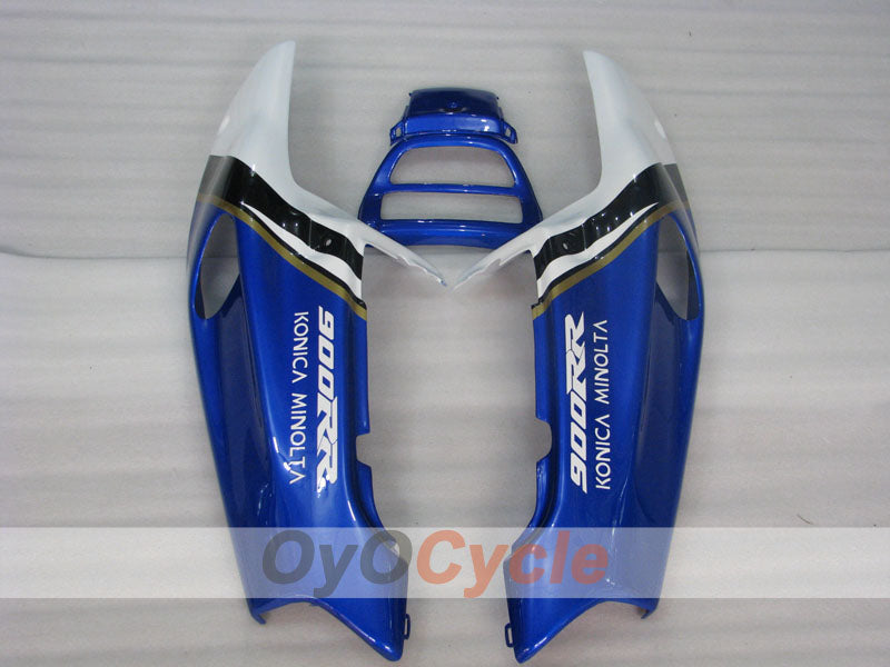Fairing kit for 94-95 CBR900RR - Blue, White, Black - Konica Minolta #OYO87906341