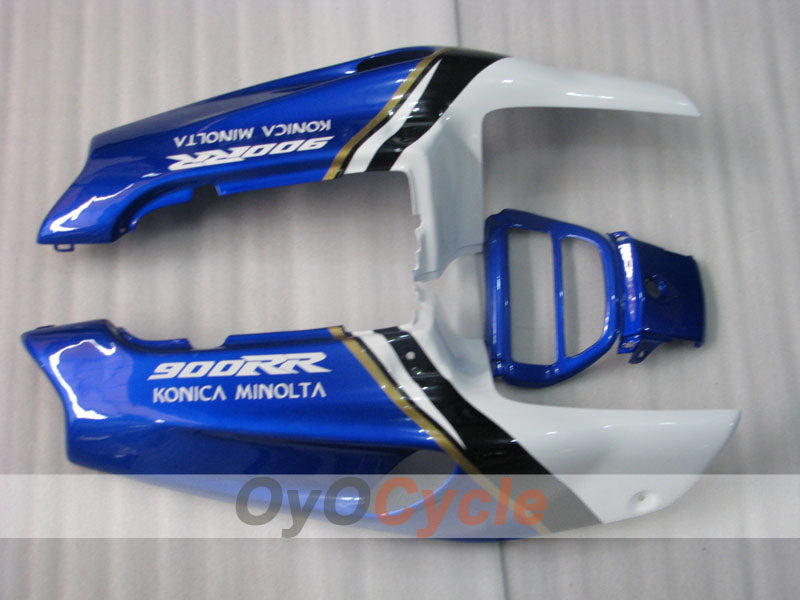 Fairing kit for 94-95 CBR900RR - Blue, White, Black - Konica Minolta #OYO87906341