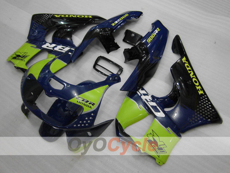 Fairing kit for 94-95 CBR900RR - Green, Blue, Black - Factory Style #OYO87906349 Main image