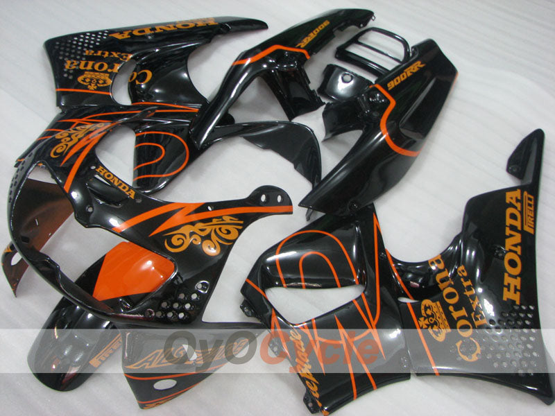 Fairing kit for 94-95 CBR900RR - Orange, Black - Corona #OYO87906351