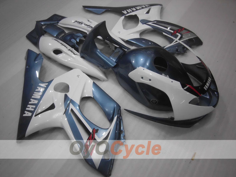 Injection Fairing kit for 97-07 YZF600R - White, Grey - Factory Style #OYO87906412 Secondary image