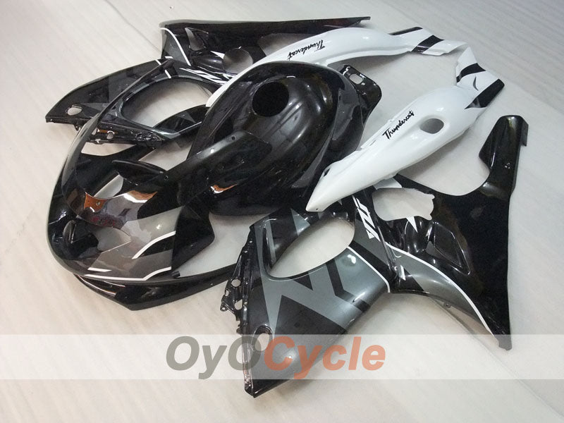Injection Fairing kit for 97-07 YZF600R - White, Black - Factory Style #OYO87906418 Secondary image