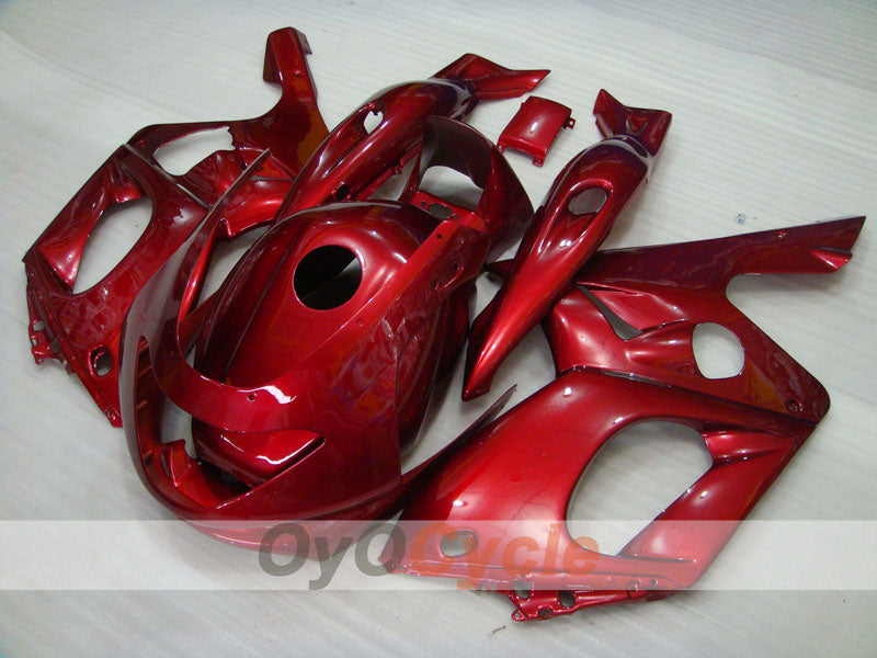 Injection Fairing kit for 97-07 YZF600R - Red Wine Color - No sticker / decal, Factory Style #OYO87906420 Main image