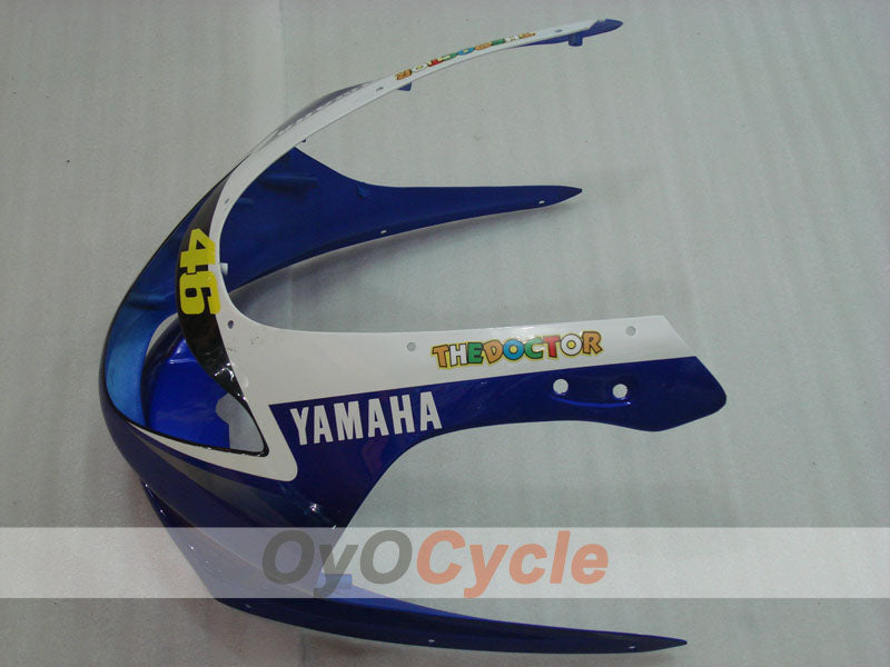 Injection Fairing kit for 97-07 YZF600R - Blue, White - FIAT #OYO87906424