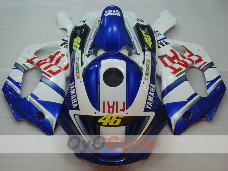 Injection Fairing kit for 97-07 YZF600R - Blue, White - FIAT #OYO87906424 Secondary image