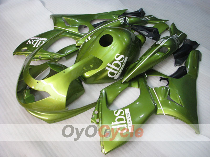 Injection Fairing kit for 97-07 YZF600R - Green - DBS #OYO87906426 Main image
