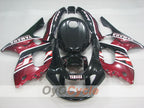 Injection Fairing kit for 97-07 YZF600R - Red Wine Color, Black - Factory Style #OYO87906431