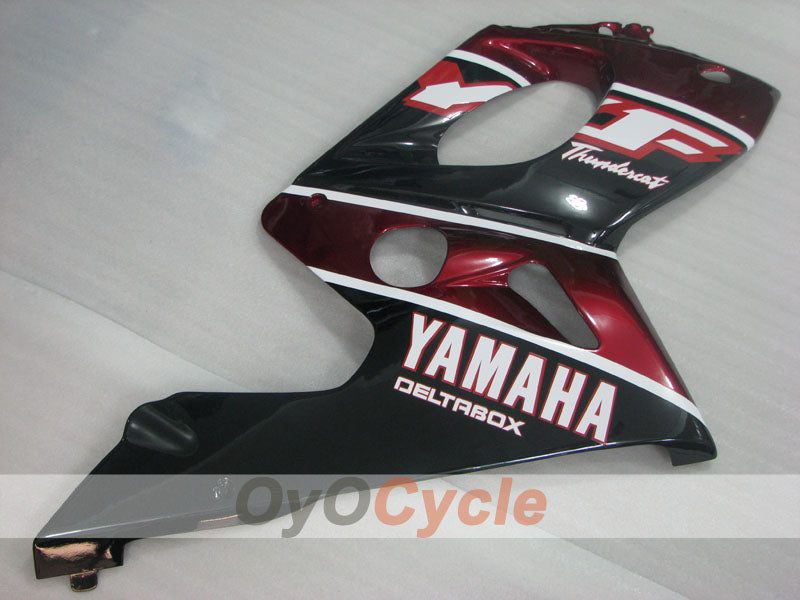 Injection Fairing kit for 97-07 YZF600R - Red Wine Color, Black - Factory Style #OYO87906431