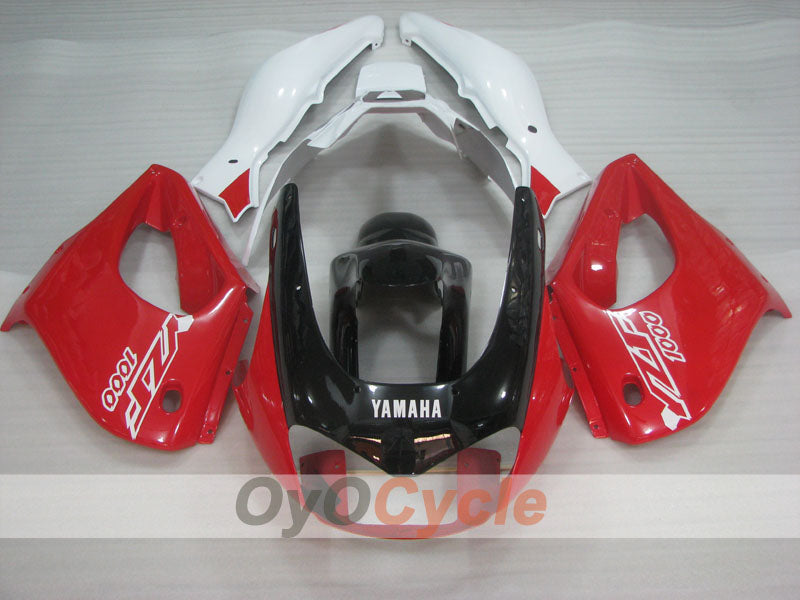 Fairing kit for 97-07 YZF1000R - Red, White, Black - Factory Style #OYO87906454 Secondary image