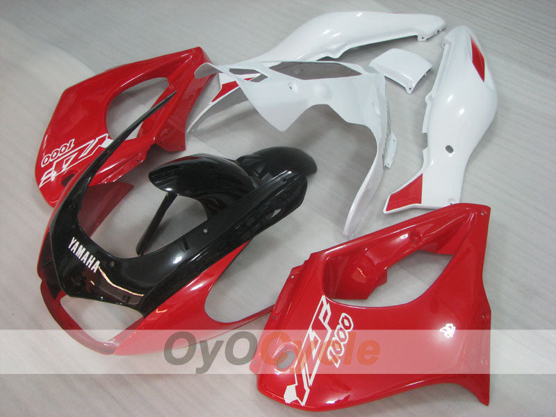 Fairing kit for 97-07 YZF1000R - Red, White, Black - Factory Style #OYO87906454 Main image