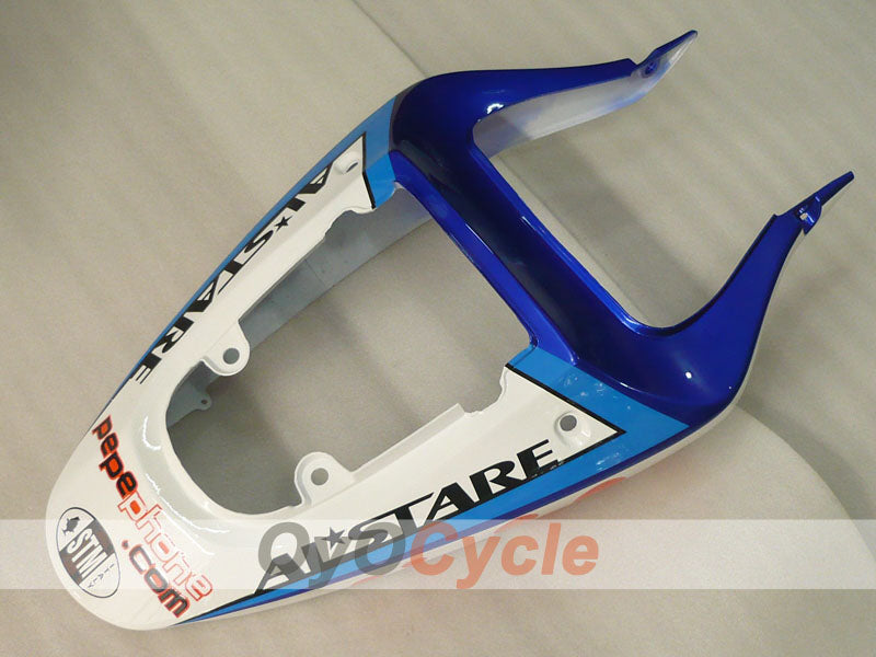 Injection Fairing kit for 01-03 GSX R600 - Blue, White - Dark Dog #OYO87905114