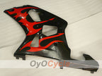 Injection Fairing kit for 00-03 GSX R750 - Red, Black - Factory Style, Customize #OYO87905134
