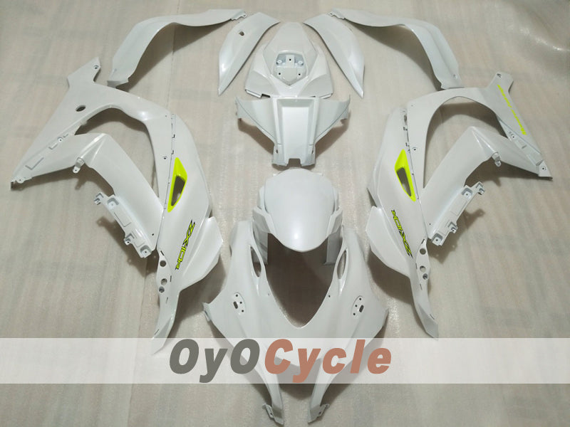 Injection Fairing kit for 16-20 NINJA ZX-10R - Pearl White - Factory Style #OYO87914617 Main image