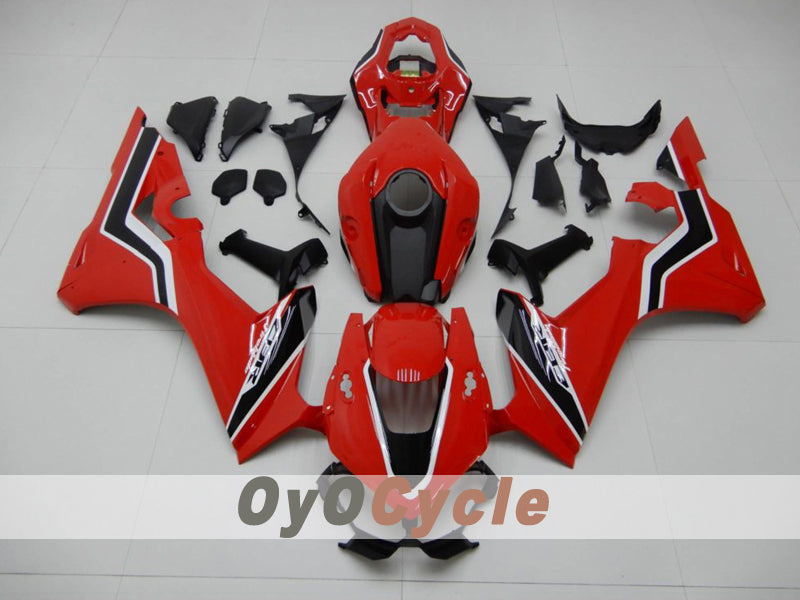 Injection Fairing kit for 17-19 CBR1000RR - Red, Black - Factory Style #OYO87914596 Main image
