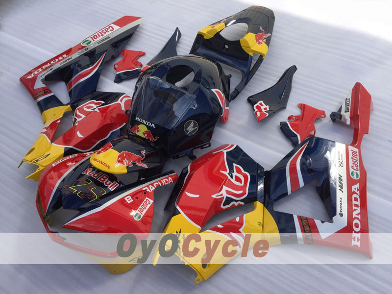 Injection Fairing kit for 13-20 CBR600RR - Red, Blue - Red Bull #OYO87914578 Main image