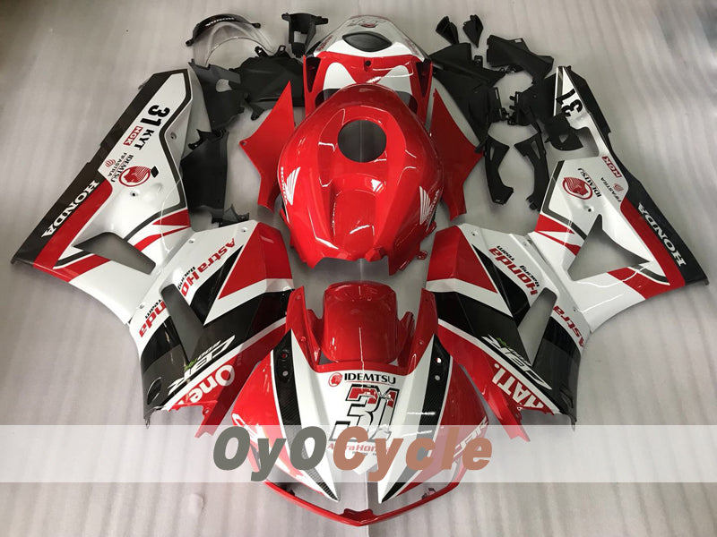Injection Fairing kit for 13-20 CBR600RR - Red, White, Black - Factory Style #OYO87914574 Main image