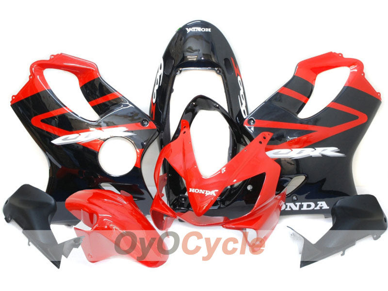Injection Fairing kit for 04-07 CBR600F4i - Red, Black - Factory Style #OYO87900207 Main image