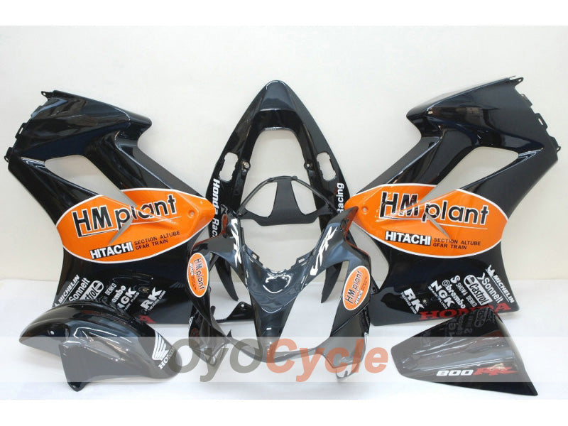 Injection Fairing kit for 02-13 VFR800 - Black - HM Plant #OYO87902830